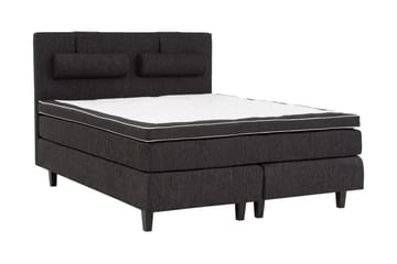 Charleston Kontinentalsäng 180x200 Fast Polyeterskum - Svart - Products - Möbler - Säng - Kontinentalsäng