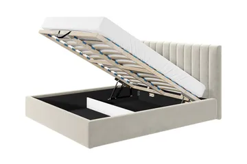 Derry Sängram 160x200 cm - Blå - Products - Möbler - Säng - Sängram & sängstomme