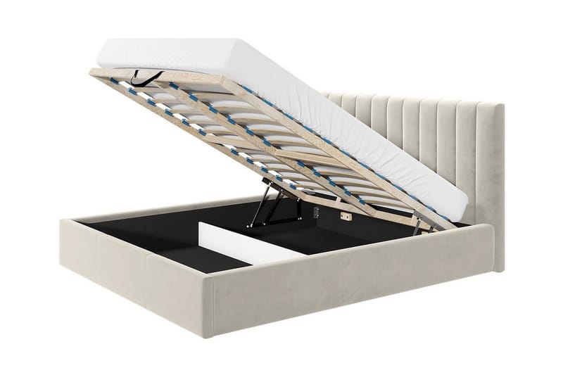 Derry Sängram 160x200 cm - Grön - Products - Möbler - Säng - Sängram & sängstomme