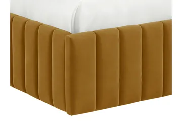 Desio Förvaringssäng 160x200 cm - Gul - Products - Möbler - Säng - Säng med förvaring