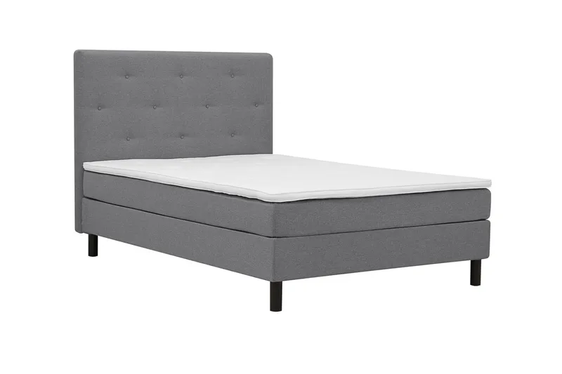 Dream Komplett Sängpaket 140x200 cm - Grå - Products - Möbler - Säng - Enkelsäng