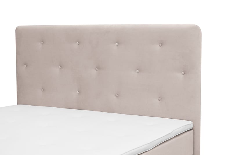 Dream Komplett Sängpaket 160x200 cm Assymetriska knappar - Beige - Products - Möbler - Säng - Kontinentalsäng
