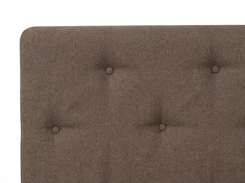 Dream Komplett Sängpaket 160x200 cm Assymetriska knappar - Brun - Products - Möbler - Säng - Kontinentalsäng