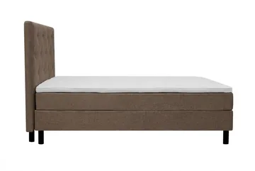 Dream Komplett Sängpaket 160x200 cm Assymetriska knappar - Brun - Products - Möbler - Säng - Kontinentalsäng
