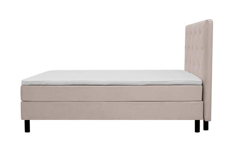 Dream Komplett Sängpaket 180x200 cm Assymetriska knappar - Beige - Products - Möbler - Säng - Kontinentalsäng