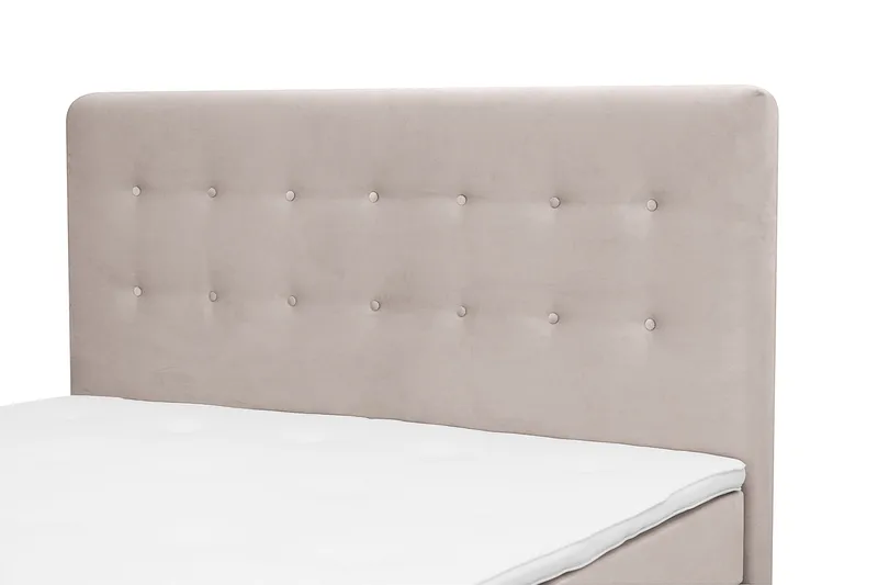 Dream Komplett Sängpaket 180x200 cm Knappar - Beige - Products - Möbler - Säng - Kontinentalsäng
