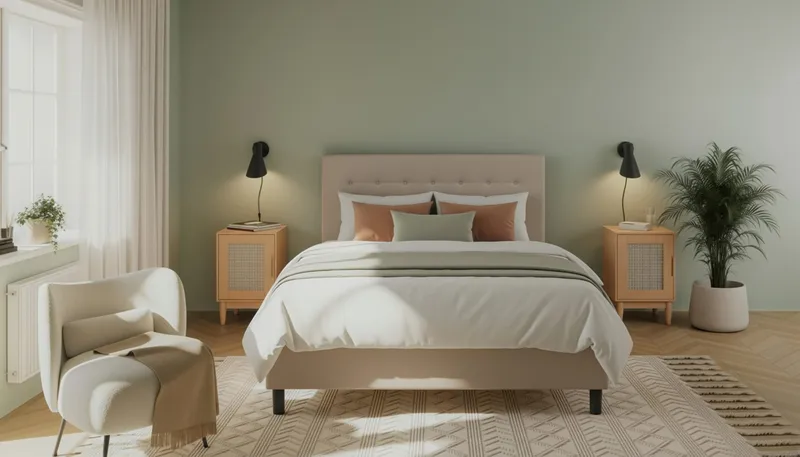 Dream Komplett Sängpaket 180x200 cm Knappar - Beige - Products - Möbler - Säng - Kontinentalsäng