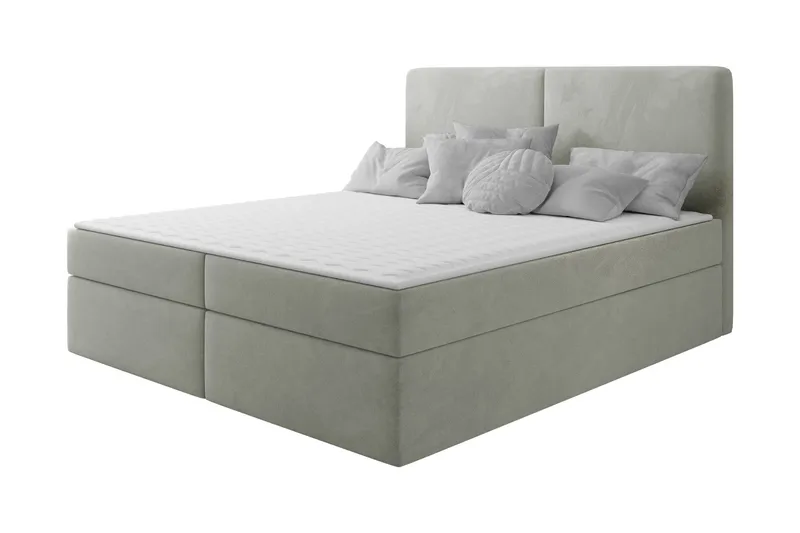 Garris Sängpaket Kontinentalsäng 180x200 cm - Ljusgrå - Products - Möbler - Säng - Komplett sängpaket