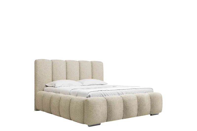 Gioia Förvaringssäng 160x200 cm - Beige - Products - Möbler - Säng - Säng med förvaring