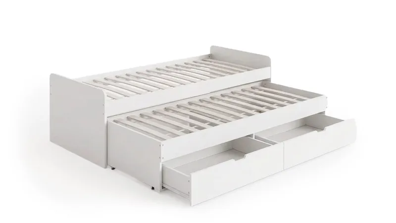 Granvik Sängram 90x200 cm utdragbar med extrasäng och förvaring - utan madrass - Products - Möbler - Säng - Sängram & sängstomme