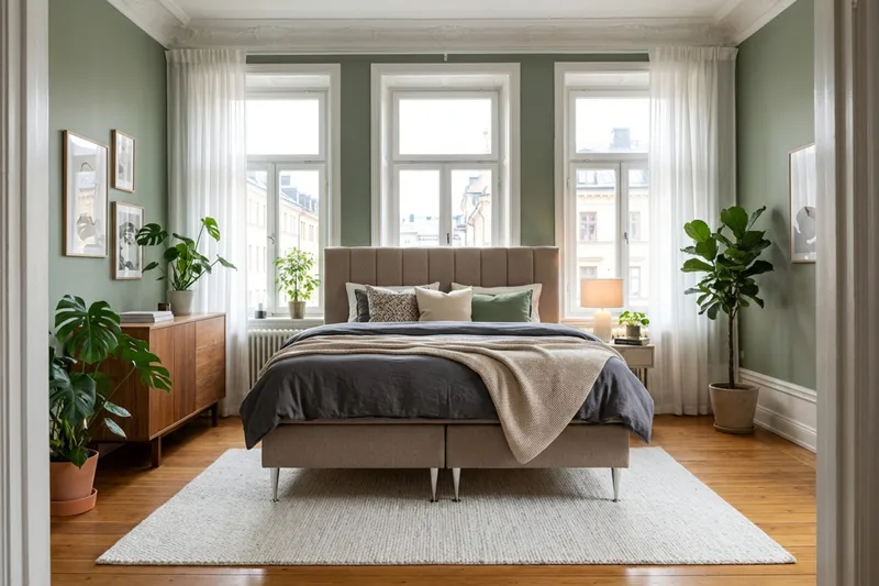 Hilton High Komplett Sängpaket 180x200 cm - Brun - Products - Möbler - Säng - Kontinentalsäng