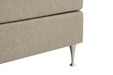 Hilton High Kontinentalsäng 160x200 cm - Beige - Products - Möbler - Säng - Kontinentalsäng