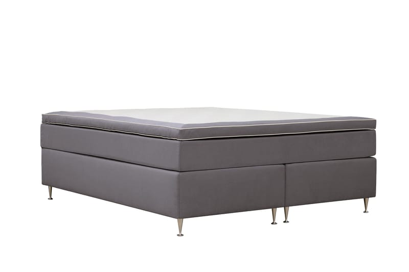 Hilton Lyx Kontinentalsäng 160x200 cm - Grå - Products - Möbler - Säng - Kontinentalsäng