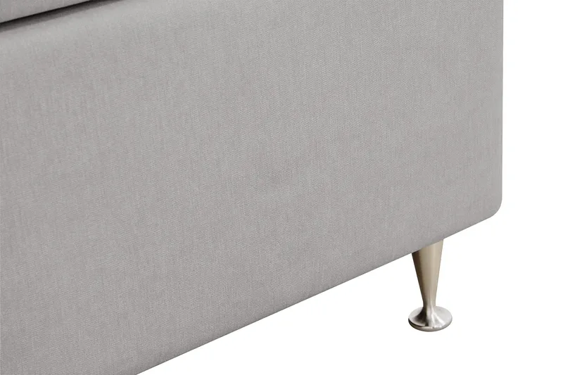 Hilton Lyx Kontinentalsäng 160x200 cm - Grå - Products - Möbler - Säng - Kontinentalsäng