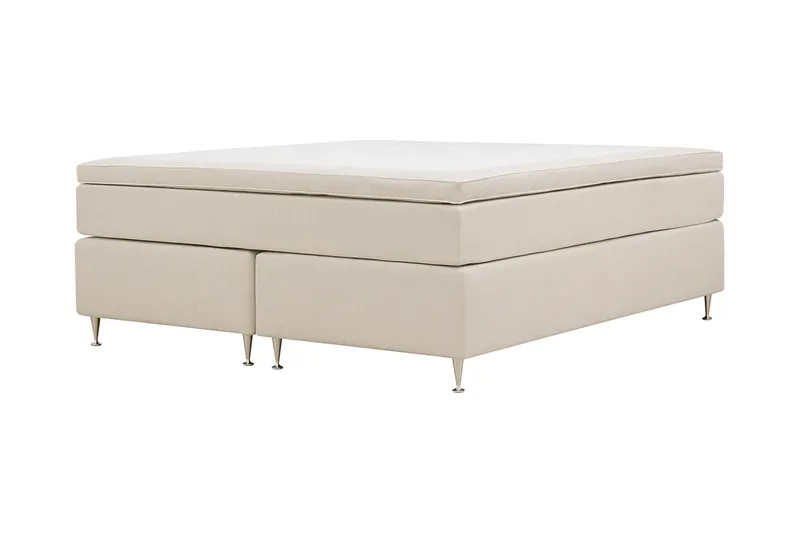Hilton Lyx Kontinentalsäng 160x200 cm - Ljusbeige - Products - Möbler - Säng - Kontinentalsäng