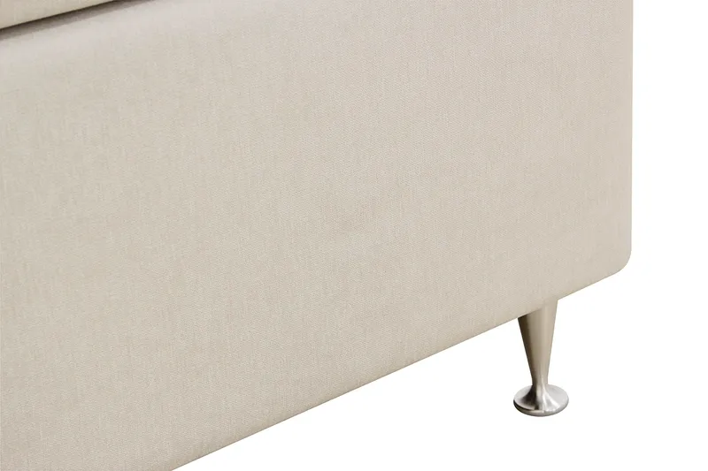 Hilton Lyx Kontinentalsäng 160x200 cm - Ljusbeige - Products - Möbler - Säng - Kontinentalsäng