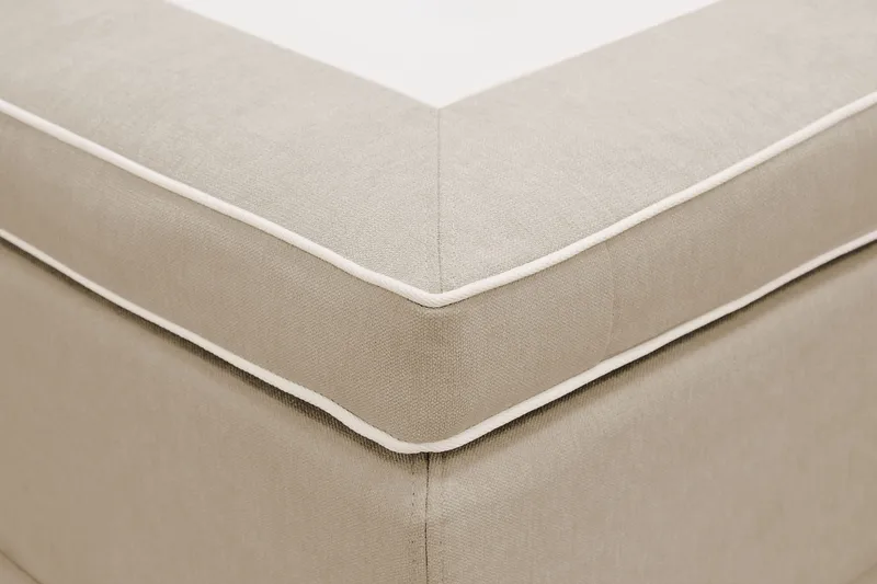Hilton Lyx Kontinentalsäng 180x200 cm - Beige - Products - Möbler - Säng - Kontinentalsäng