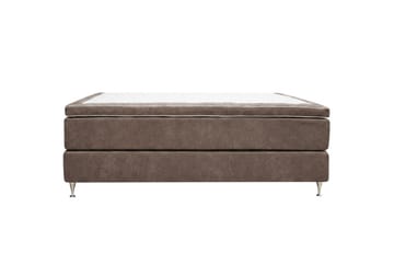 Hilton Premium Kontinentalsäng 160x200 cm - Brun Tyg - Products - Möbler - Säng - Kontinentalsäng