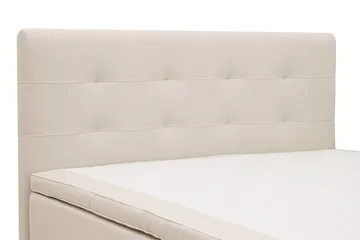 Hilton Premium Kontinentalsäng 160x200 cm - Ljusbeige Tyg - Products - Möbler - Säng - Kontinentalsäng