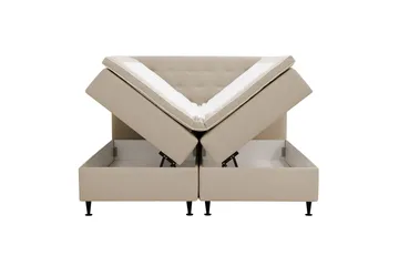 Hilton Plus Komplett Sängpaket med Förvaring 180x200 cm - Beige - Products - Möbler - Säng - Enkelsäng
