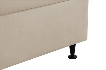 Hilton Plus Kontinentalsäng med Förvaring 140x200 cm - Beige - Products - Möbler - Säng - Enkelsäng