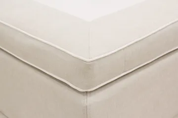 Hilton Premium Kontinentalsäng 160x200 cm - Ljusbeige Tyg - Products - Möbler - Säng - Kontinentalsäng