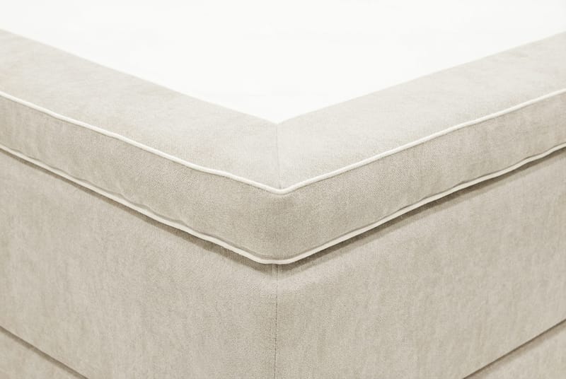 Hilton Premium Kontinentalsäng 180x200 cm, Beige Tyg