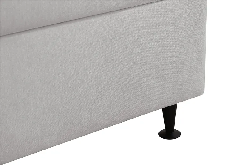 Hilton Plus Komplett Sängpaket med Förvaring 120x200 cm - Grå - Products - Möbler - Säng - Säng med förvaring