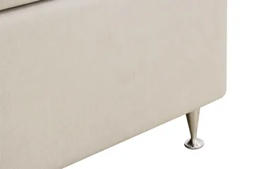 Hilton Premium Kontinentalsäng 160x200 cm - Ljusbeige Tyg - Products - Möbler - Säng - Kontinentalsäng
