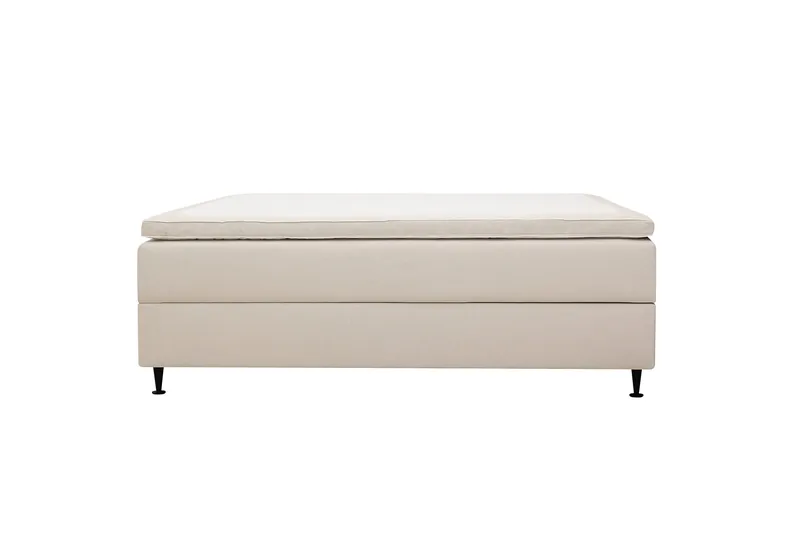 Hilton Plus Kontinentalsäng med Förvaring 120x200 cm - Ljusbeige - Products - Möbler - Säng - Säng med förvaring