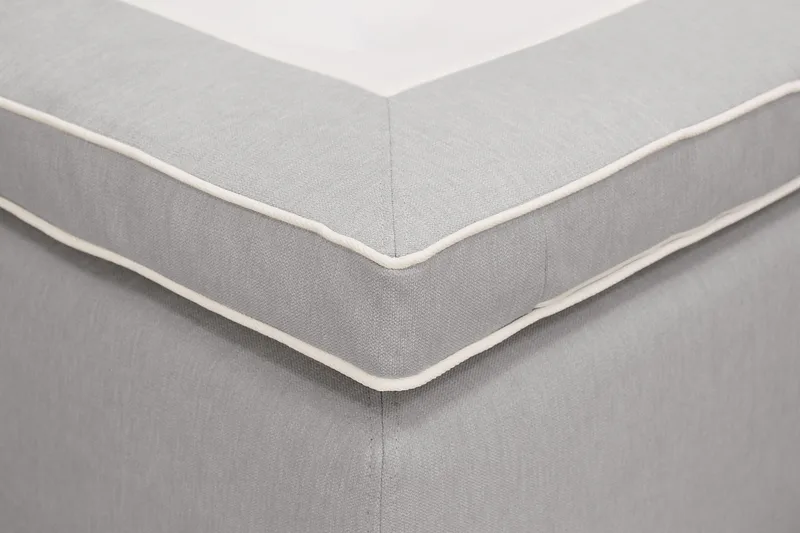 Hilton Plus Komplett Sängpaket med Förvaring 180x200 cm - Grå - Products - Möbler - Säng - Säng med förvaring