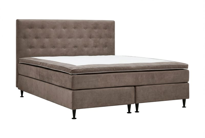 Hilton Plus Komplett Sängpaket 160x200 cm - Brun - Products - Möbler - Säng - Komplett sängpaket