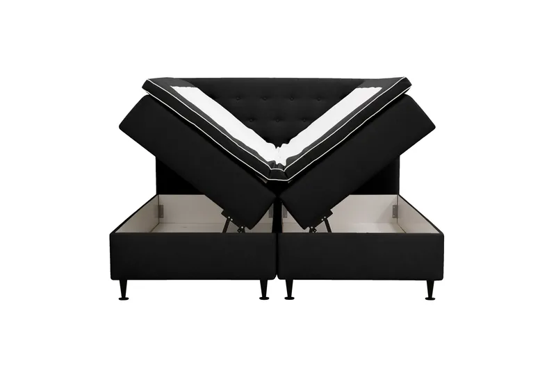 Hilton Plus Komplett Sängpaket med Förvaring 180x200 cm - Antracit - Products - Möbler - Säng - Enkelsäng