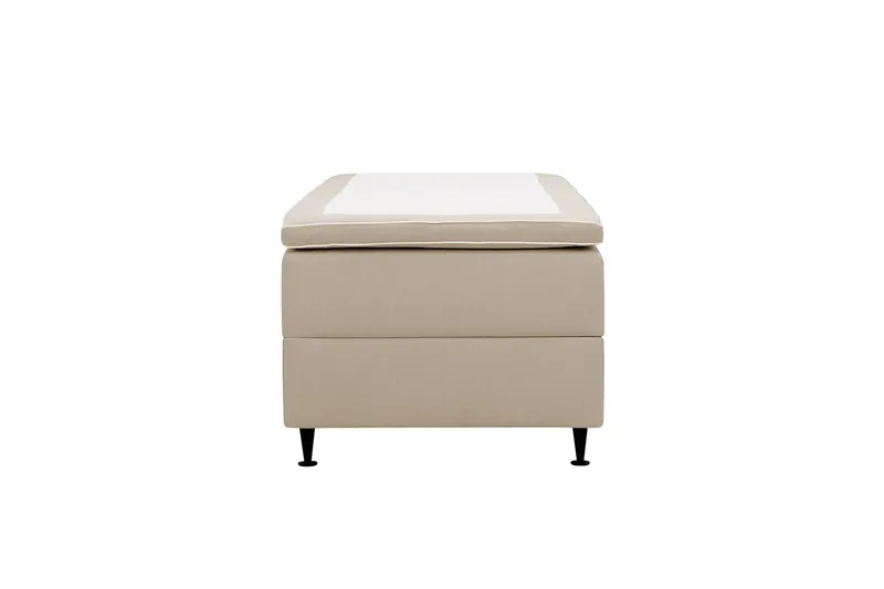 Hilton Plus Kontinentalsäng med Förvaring 90x200 cm, Beige