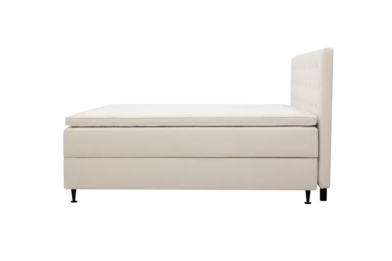 Hilton Plus Komplett Sängpaket med Förvaring 180x200 cm - Ljusbeige - Products - Möbler - Säng - Säng med förvaring