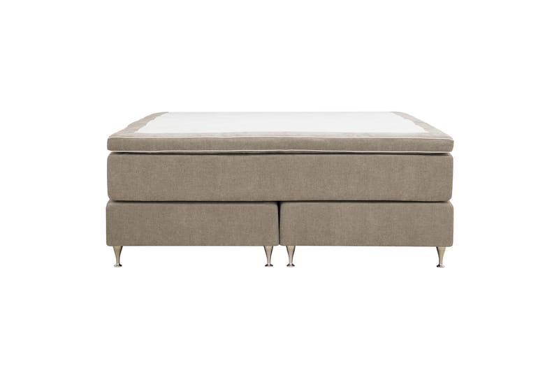Hilton Premium Kontinentalsäng 160x200 cm - Ljusbrun Tyg - Products - Möbler - Säng - Kontinentalsäng