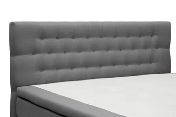 HVILA Classic Komplett Sängpaket 160x200 cm Kontinentalsäng med diamant sänggavel - Grå - Products - Möbler - Säng - Komplett sängpaket