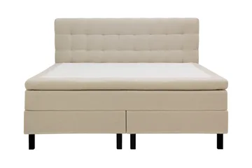 HVILA Classic Komplett Sängpaket 160x200 cm Kontinentalsäng med rutad sänggavel