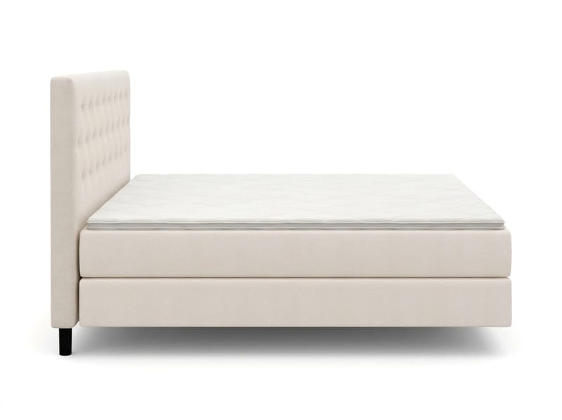 HVILA Premium Sängpaket Kontinentalsäng 180x200 cm med svävande effekt inkl. Bäddmadrass i Polyesterskum Vändbar Sommar & Vintersida och Tvättbar klädsel - Sommar & Vintersida - Products - Möbler - Säng - Komplett sängpaket