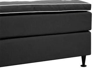HVILA Plus Komplett Sängpaket 160x200 cm - Antracit - Products - Möbler - Säng - Komplett sängpaket