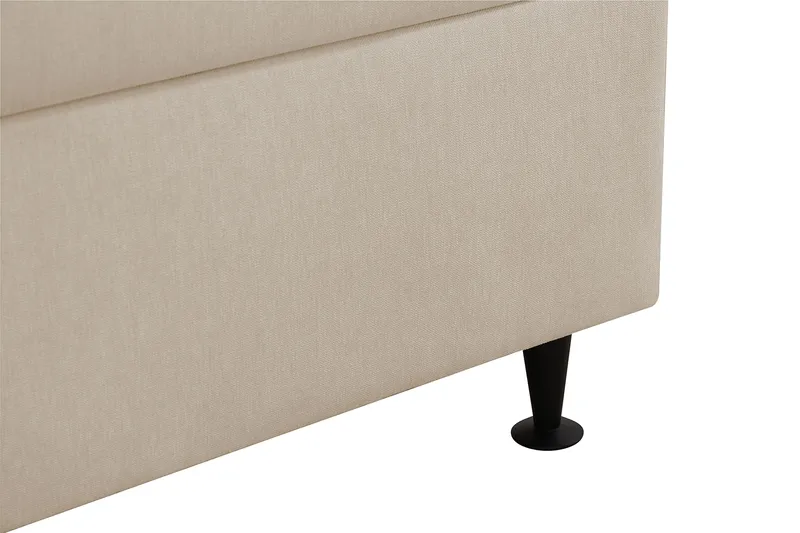 HVILA Plus Komplett Sängpaket med Förvaring 160x200 cm - Beige - Products - Möbler - Säng - Komplett sängpaket