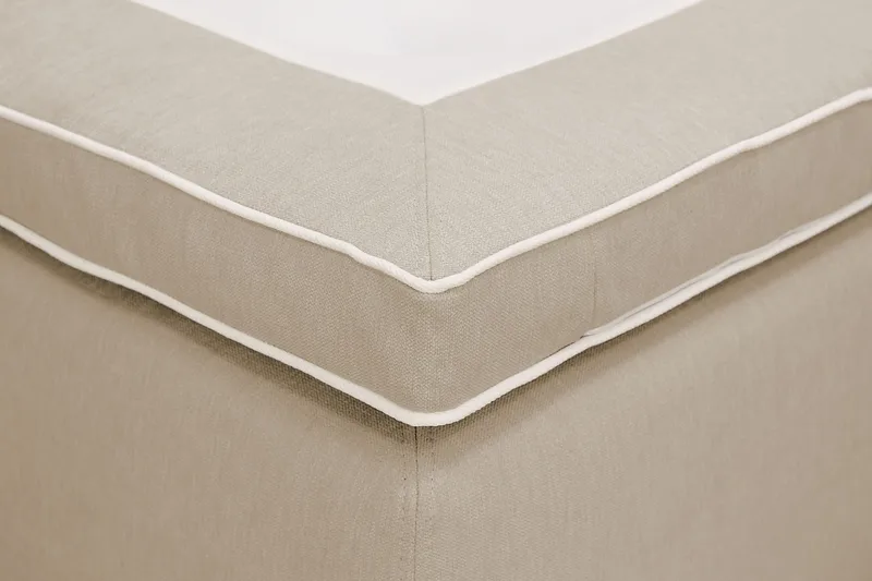HVILA Plus Komplett Sängpaket med Förvaring 140x200 cm - Beige - Products - Möbler - Säng - Komplett sängpaket