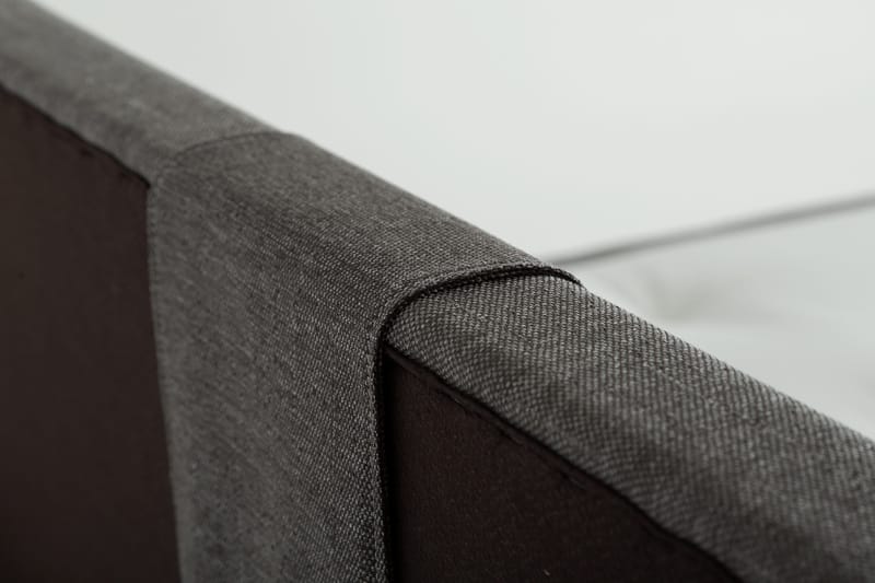 James Kontinentalsäng 180 cm - Grå - Products - Möbler - Säng - Kontinentalsäng