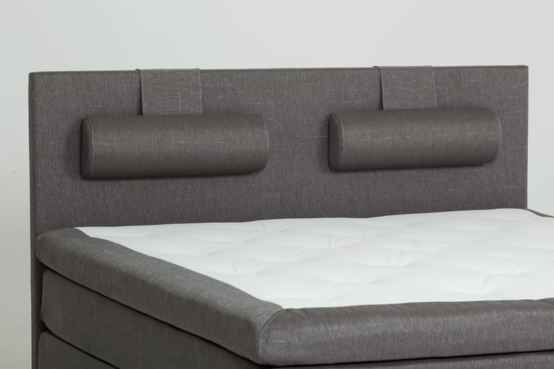 James Kontinentalsäng 180 cm - Grå - Products - Möbler - Säng - Kontinentalsäng