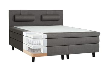 James Kontinentalsäng 180x200 cm - Ljusgrå - Products - Möbler - Säng - Kontinentalsäng