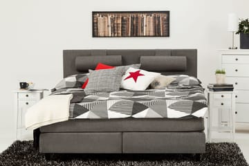 James Kontinentalsäng 180x200 cm - Ljusgrå - Products - Möbler - Säng - Kontinentalsäng