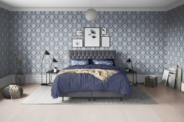 Joluma Kontinentalsäng Fast/Medium 160x200 cm - (+Fler val) 160x200 cm Mörkgrå - Products - Möbler - Säng - Kontinentalsäng