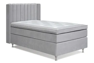 Joluma Sängpaket Fast 105x200 cm - (+Fler val) 105x200 cm Ljusgrå - Products - Möbler - Säng - Kontinentalsäng