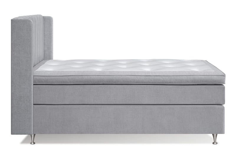 Joluma Sängpaket Fast 105x200 cm - (+Fler val) 105x200 cm Ljusgrå - Products - Möbler - Säng - Kontinentalsäng