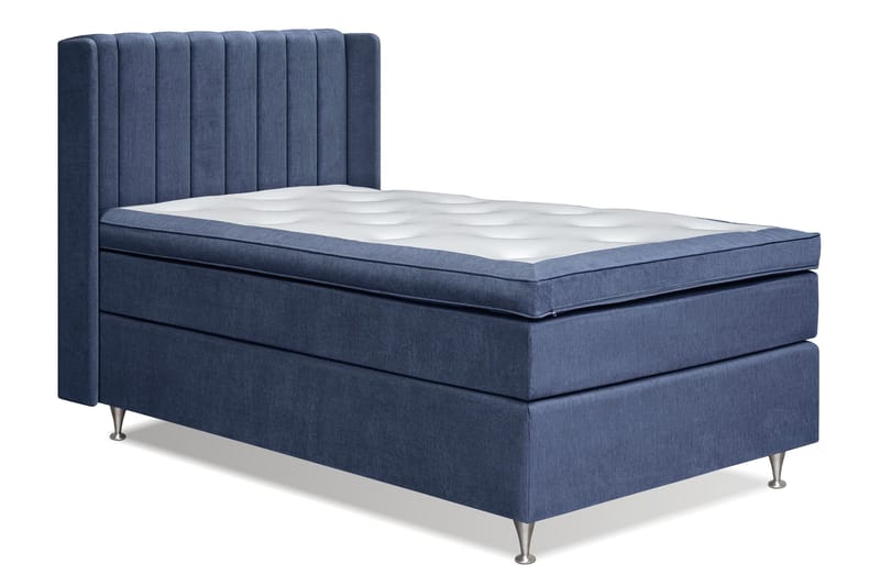 Joluma Sängpaket Fast 105x200 cm - (+Fler val) 105x200 cm Mörkblå - Products - Möbler - Säng - Enkelsäng